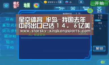 星空体育 半岛-我国去年中药出口已达１４．６亿美元